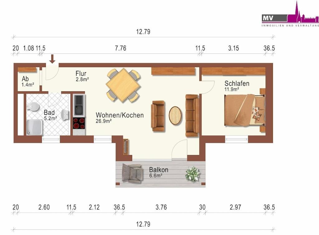 Appartement Ostseebad Pusteblume, 2-4 Personen *